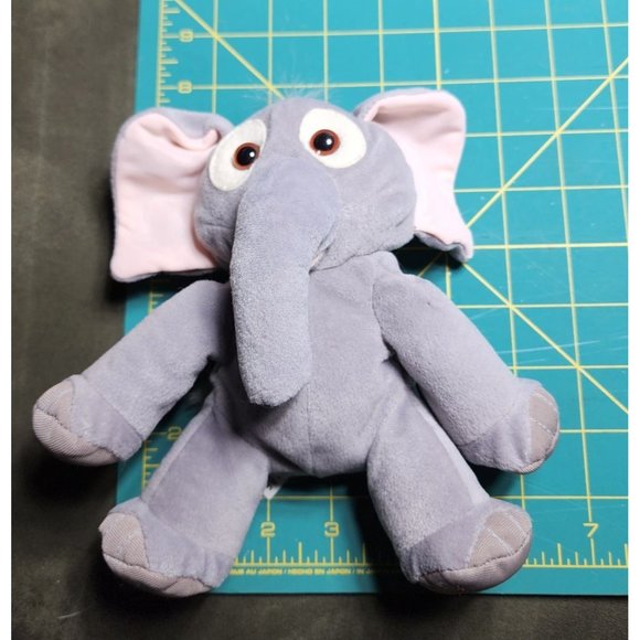 2000 Endangered Wildlife Friends Elephant Plush Bean Bag Stuffed Animal Y2K 7 In - Picture 3 of 7